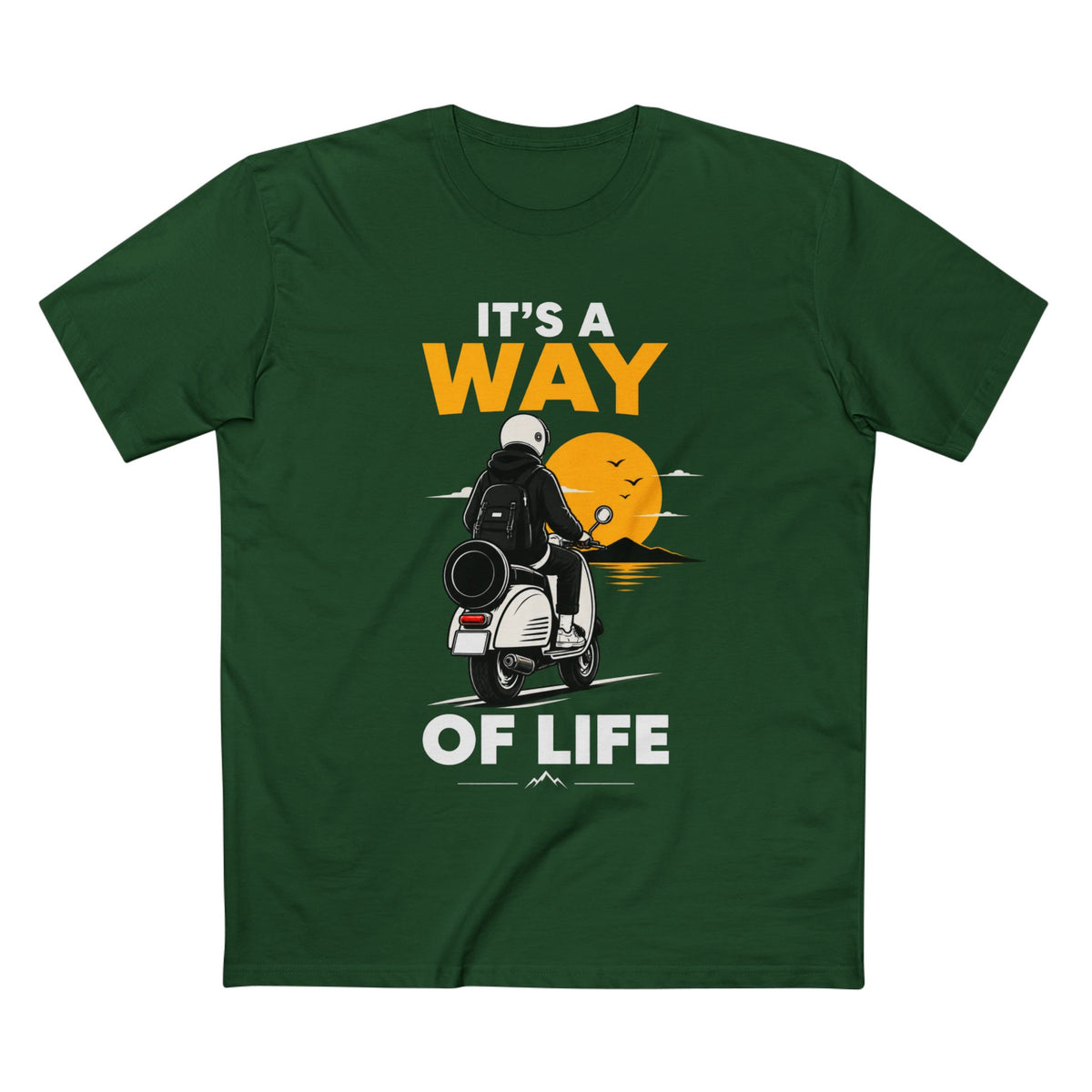 Scooter Rider "It's a Way of Life" T-Shirt