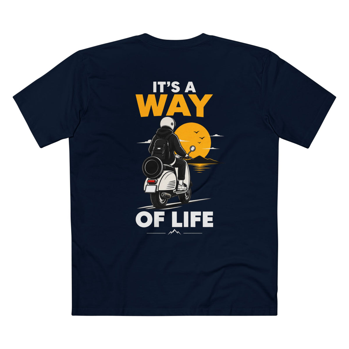 Scooter Rider "It's a Way of Life" T-Shirt