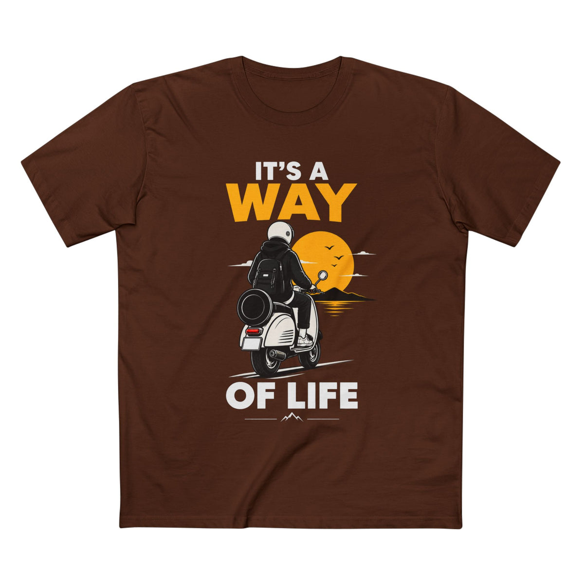 Scooter Rider "It's a Way of Life" T-Shirt