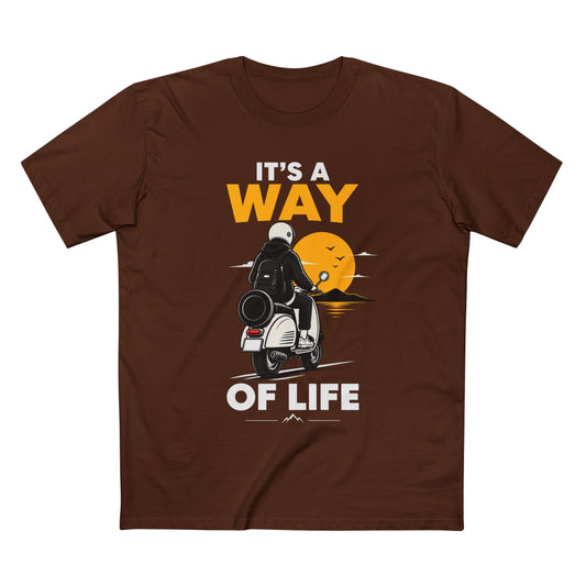 Scooter Rider "It's a Way of Life" T-Shirt