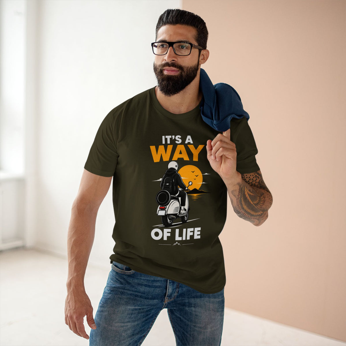 Scooter Rider "It's a Way of Life" T-Shirt