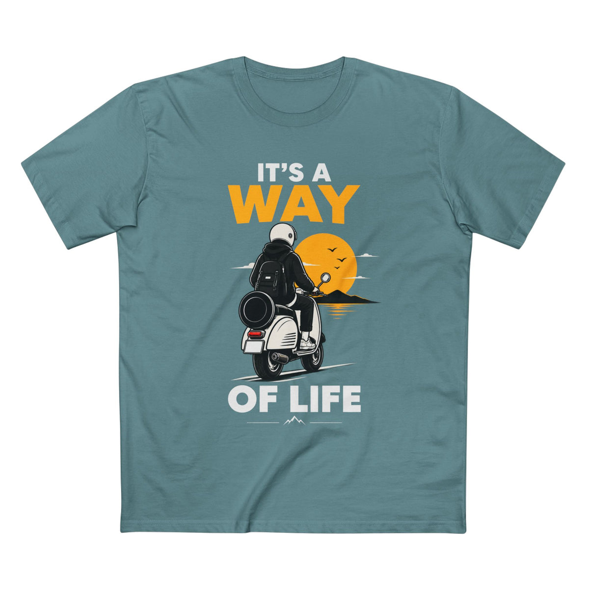 Scooter Rider "It's a Way of Life" T-Shirt