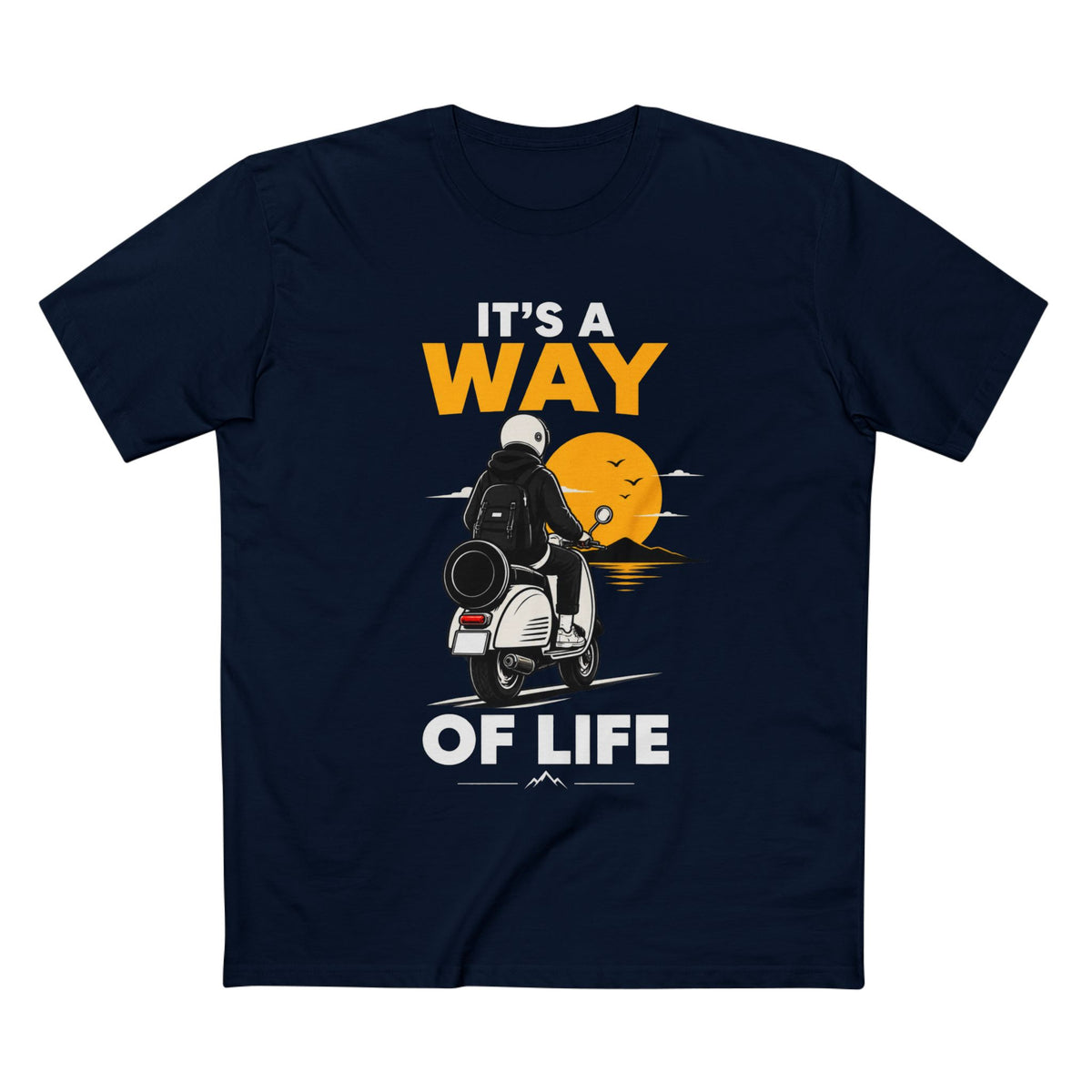 Scooter Rider "It's a Way of Life" T-Shirt