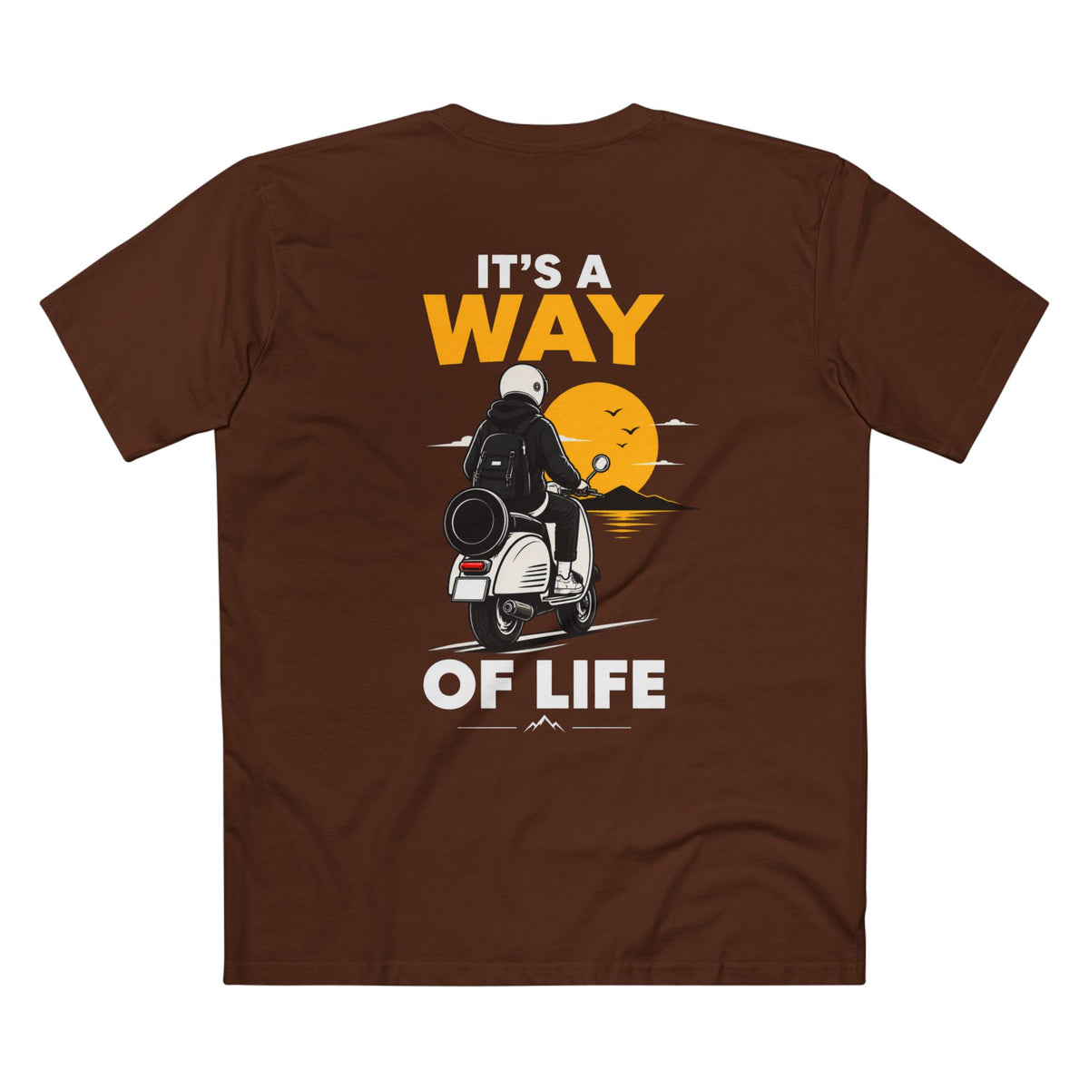 Scooter Rider "It's a Way of Life" T-Shirt