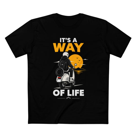 Scooter Rider "It's a Way of Life" T-Shirt