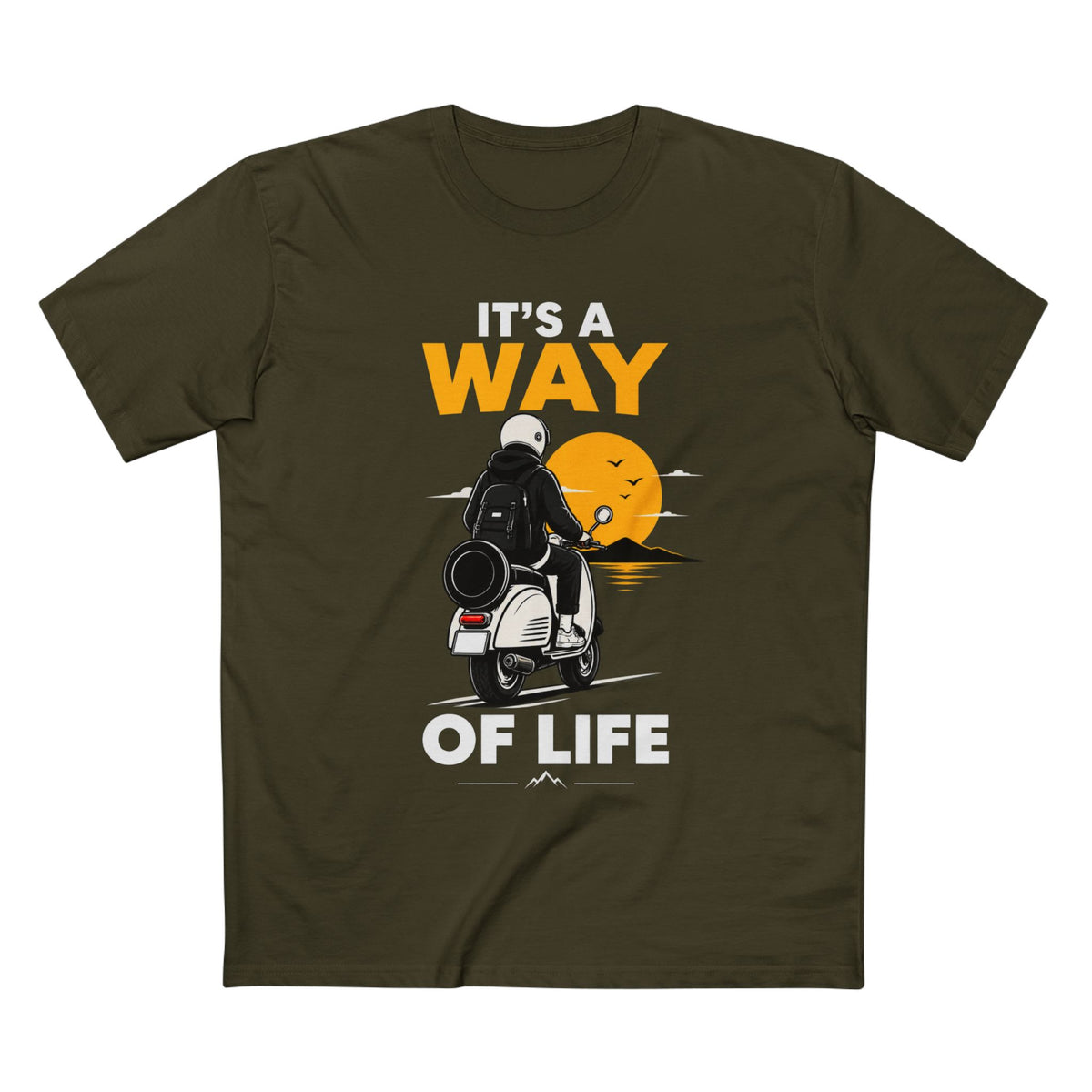 Scooter Rider "It's a Way of Life" T-Shirt